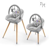 Kinderkraft Hranilica Fini UP 3u1, Grey | shoptok.hr