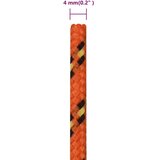  Brodski konop narančasti 4 mm 25 m od polipropilena | shoptok.hr