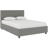 Støraa Siva oblazinjena zakonska postelja 140x200 cm Emily – | Shoptok.si