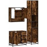  3-dijelni set kupaonskog namještaja boja hrasta drveni | shoptok.hr
