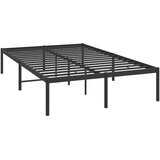 Metalni okvir za krevet crni 120 x 190 cm | shoptok.hr