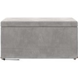  Stolica Svetlo siva 81 x 41 x 40 cm Samet in Umetno Leseno, (5000302507) | Shoptok.si