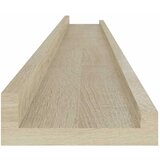  Zidne police 4 kom boja hrasta sonome 100 x 9 x 3 cm | Eponuda.com