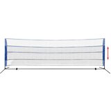  Set za Badminton s Mrežom i Lopticama 500x155 cm | shoptok.hr