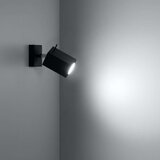  Zidna lampa MERIDA crna | shoptok.hr