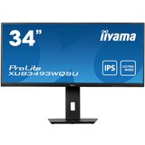 Iiyama Monitor XUB3493WQSU-B5 34” IPS 3440 x 1440 @75Hz 21:9, 400 cd/m², 4ms, 1000:1, HDMI, DP, USB, height, swivel, tilt, HDCP | Eponuda.ba
