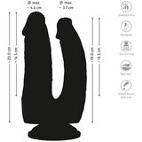 Nature Skin Realističen dvojni dildo s priseskom (R5006341) | Shoptok.si