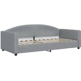  Dnevni krevet s madracem svjetlosivi 90 x 200 cm od tkanine | shoptok.hr