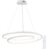  Brilagi-LED prigušiva luster na sajli TWISTER LED/75W/230V prečnik 70 cm bela + sa daljinskim upravljačem | Eponuda.com