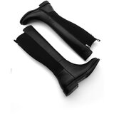 Marjin Knee-High Boots - Black - Flat Cene