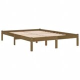  Okvir za krevet od masivne borovine boja meda 200 x 200 cm | shoptok.hr