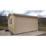 Male kuće Drvena vrtna kućica Britta C 320 × 350 cm – bez završnog krovnog pokrova | shoptok.hr