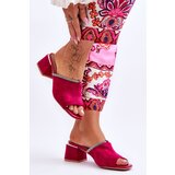 S. BARSKI Suede High Heel Slippers S.Barski | Shoptok.si
