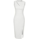 Trendyol White Window/Cut Out Detailed Woven Dress | shoptok.hr