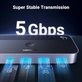 Ugreen USB 3.0 stikalo za 2 računalnika, ki si delita naprav | Shoptok.si