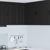  Zidni kutni ormar Crna 57 x 57 x 80 cm Konstruirano drvo | shoptok.hr