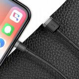 Baseus Cafule USB Lightning kabel 2.4A 50 cm (sivo+črno) | Shoptok.si