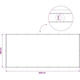  Zaslon za privatnost na balkonu 180 x 400 cm | Eponuda.com