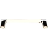  LED zidna lampa u sjajno srebrnoj boji Enrico – | shoptok.hr