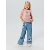 Sinsay Wide leg traperice s mješavinom viskoze Stitch | shoptok.hr