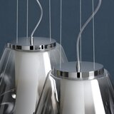  Redo 01-1140 - Visilica na sajli FUSION 1xE27/42W/230V prečnik 38 cm siva | Eponuda.com