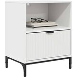  Noćni ormar s ladicama Bijelo 49 x 36 x 61 cm Konstruirano drvo | shoptok.hr