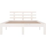  Okvir za krevet od masivnog drva bijeli 120 x 200 cm | Eponuda.ba