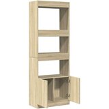 vidaXL Visoka omara sonoma hrast 63x33x180 cm inženirski les | Shoptok.si
