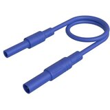 SKS Hirschmann MAL S GG-B 50/2\,5 bl varnostni merilni kabel 4 mm varnostni vtič 4 mm varnostna vtičnica 50 cm modra 1 kos, (20423187) Cene
