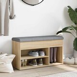  Klupa za cipele boja hrasta 82 x 32 x 45,5 cm konstruirano drvo | Eponuda.ba