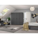 Rauch Möbel OMARA S KLASIČNIMI VRATI, siva | Shoptok.si