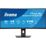 Iiyama ProLite XCB3497WQSNP-B1 LED zaslon Energetska učinkovitost 2021 F (A - G) 86.4 cm (34 palac) 3440 x 1440 piksel 2 | Eponuda.ba
