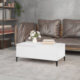  Stolić za kavu bijeli 90 x 50 x 36,5 cm od konstruiranog drva | shoptok.hr