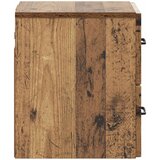  Noćni ormarić za montažu na zid Staro drvo 34,5 x 33 x 40 cm | shoptok.hr