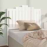 vidaXL Uzglavlje za krevet bijelo 106 x 4 x 110 cm od masivne borovine Cijene