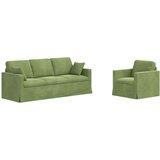 SOFA 2 pcs Svijetlo zelena | shoptok.hr