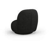 Micadoni Home Črn fotelj iz tkanine bouclé Chuck – | Shoptok.si