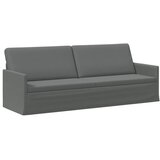  Set sofe 2 pcs Tamnosiva Tkanina - Tamnosiva 1-Sjedalo + 3-Sjedalo (210 cm) | shoptok.hr