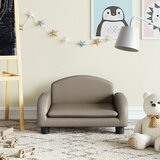vidaXL Dječja fotelja boja cappuccina 50x40x30 cm od umjetne kože Cijene