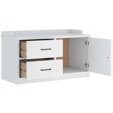 vidaXL Klupa za predsoblje SANDNES 87x40x50 cm od masivne borovine | shoptok.hr