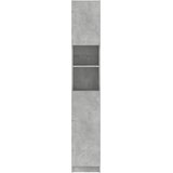  Kupaonski ormarić boja betona 32x25,5x190 cm konstruirano drvo | Eponuda.com