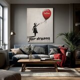  Slika FOLLOW YOUR DREAMS | Italijansko platno | Shoptok.si
