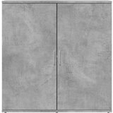 vidaXL Komoda 2 kom siva boja betona 79x38x80 cm od konstruiranog drva | shoptok.hr