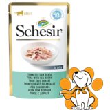 Schesir cat Tuna With Sea Bream 50g, Vlažna Hrana Za Odrasle Mačke Sa Tunom Cene