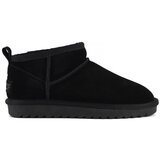 Colors of California Short winter boot in suede Crna Cijene