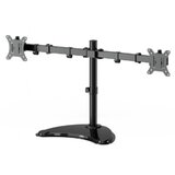 Gembird MS-D2ST-02 Monitor desk stand (rotate, tilt, swivel), 13”-32”, black Cijene