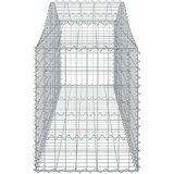  Lučne gabionske košare 20 kom 200x50x60/80 cm pocinčano željezo | shoptok.hr