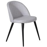 Venture Home Velvet blagovaonska stolica, siva, set od 2 Slike