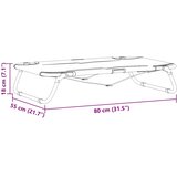  Krevet za psa Svijetlo siva 80 x 55 x 18 cm Čelik | shoptok.hr