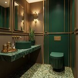 REA Bath Nadgradni umivaonik DUO Matcha Matt | shoptok.hr